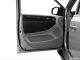  Inside of driver's side open door, window open photo